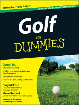 cover image of Golf For Dummies, Australian and New Zealand Edition